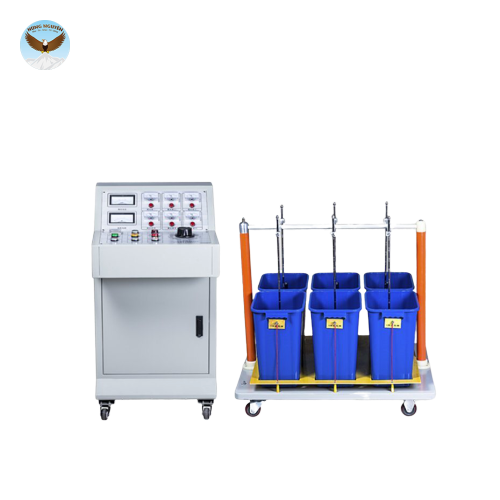 Thiết bị thử nghiệm cho găng tay, ủng cách điện WUHAN HTTX-H (bằng tay, 30kV/3kVA)